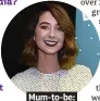  ??  ?? Mum-to-be: Zoe Sugg