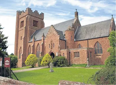  ?? Picture: Kris Miller. ?? St Mary’s Church in Kirriemuir has been preserved for future generation­s.