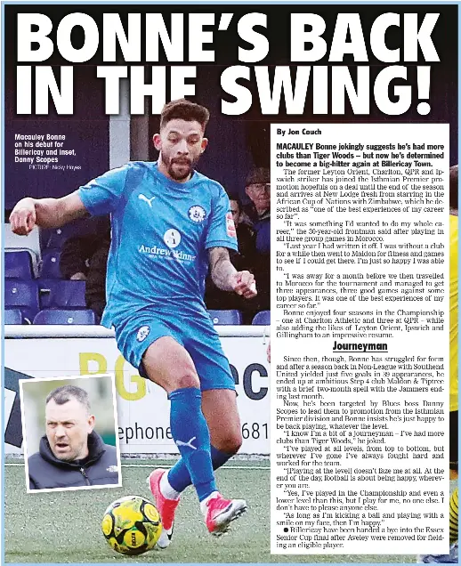 BONNE’S BACK IN THE SWING! - PressReader
