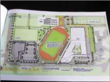  ??  ?? This sketch shows the proposed layout for new Springfiel­d High School.