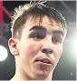  ??  ?? BUSY SCHEDULE Belfast’s Michael Conlan