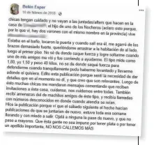  ??  ?? La modelo salteña Belén Esper (ab.) contó que en 2018 habría vivido un supuesto intento de abuso por parte de uno de los hijos de Kike Teruel (ab.). El hecho habría sido en la casa del Nochero (izq.). “Tengan cuidado y no vayan a las juntadas que hacen”, advirtió.