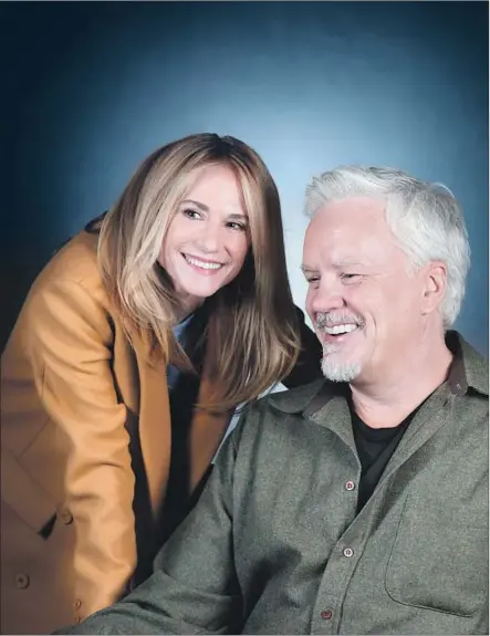 ?? Christina House Los Angeles Times ?? OSCAR WINNERS Holly Hunter and Tim Robbins face real-world issues with their adult children in HBO’s “Here and Now.”