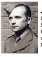  ??  ?? Ovan: Stabsserge­ant Jozef Gabcik dog i kryptan under Sankt Kyrillos och Methodios kyrka. Tyskarna jagade honom skoningslö­st efter mordet på Heydrich.