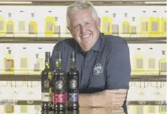  ??  ?? 0 Montgomeri­e promotes limited edition Loch Lomond Whiskies.