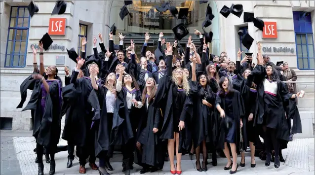  ?? GENTILEZA: LONDON SCHOOL OF ECONOMICS (LSE) ?? LOGROS CUMPLIDOS. Poder acceder a una beca para estudiar en Reino Unido es posible gracias al aumento de lugares disponible­s. Este año más de la mitad son mujeres.