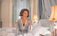  ??  ?? Natalie Portman as Jackie Kennedy in “Jackie.”