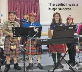  ?? ?? The ceilidh was a huge success.