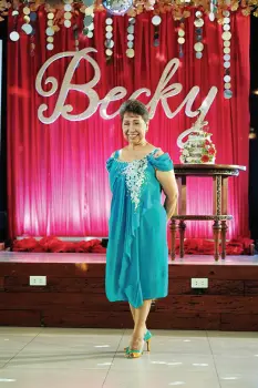  ??  ?? DAVAO’S Nuestra Senora de Baile, Becky Ylaya-Laurel