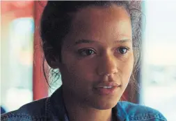  ?? A24/THE ASSOCIATED PRESS ?? Taylor Russell plays a high school student who is quietly reeling from a traumatic event that rocks her Florida family in “Waves.”