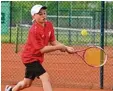  ?? Foto: Klaus Jais ?? Florian Matusche, Mannschaft­sführer der Deininger U 14.