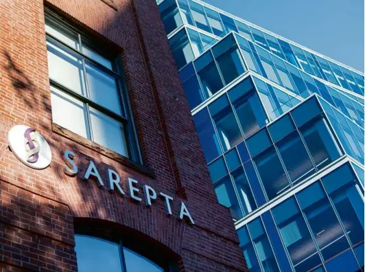  ?? RUBY WALLAU FOR STAT/FILE 2018 ?? Sarepta said continued approval of the gene therapy may hinge on evidence from a confirmato­ry clinical trial. The firm has pledged to complete a latestage trial, with some results expected late this year.