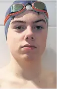  ??  ?? Call-up Crieff swimmer Michael Murrell