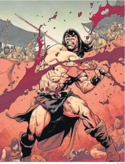  ?? EL DÍA ?? Página de ‘Conan, el bárbaro’.