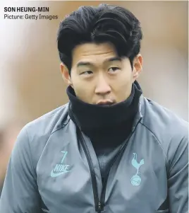  ?? Picture: Getty Images ?? SON HEUNG-MIN