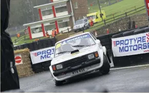  ??  ?? Taylor and Haggett were best of the rest in their Talbot Sunbeam Lotus