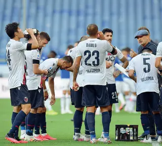  ?? Al Ferraris ?? Il gol di Orsolini su assist di Barrow per il 20 e il Bologna con Mihajlovic in una pausa molto utile per dissetarsi