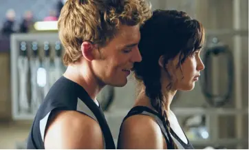  ??  ?? Starring alongside Jennifer Lawrence in The Hunger Games; Sam in his big break in Pirates (left)