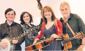  ??  ?? Gig The Mairs Family Band is a well-establishe­d Bluegrass Gospel outfit from Rutherglen