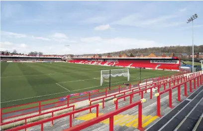  ?? Clive Brunskill ?? League One games will initiatlly be played behind closed doors at the Wham Stadium