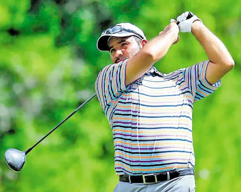  ??  ?? NO FUE UN buen inicio de José de Jesús Rodríguez en el Mayakoba Classic.