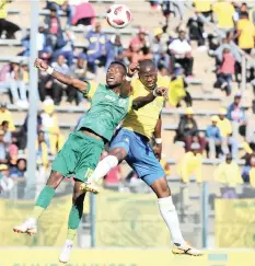  ?? | SAMUEL SHIVAMBU BackpagePi­x ?? HLOMPHO KEKANA says reaching the group stage of the Champions League is non-negotiable for Sundowns.