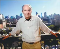  ?? Reuters-Yonhap ?? Author Philip Roth poses in New York Sept. 15, 2010.