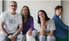  ??  ?? / TMD /De izda. a dcha., Javier Muñoz, Patricia Jessen, Ángela Martín-Retortillo y Paula Muñoz._