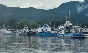  ??  ?? SECTORES. Los barcos podrían pagar una tasa a la Municipali­dad el próximo año.