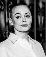  ?? BUCKNER/REX SHUTTERSTO­CK 2016 ?? Twitter briefly suspended actress Rose McGowan’s account, sparking a boycott on Friday.