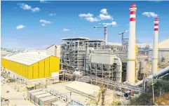  ?? ?? A 440-MW waste-to-energy (WTE) plant, owned by TPI Polene Power Plc, in Saraburi’s Kaeng Khoi district has the largest capacity in the WTE category.