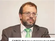  ??  ?? CARGO. Pinheiro é administra­dor da SAD