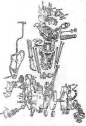  ??  ?? Everything the amateur engineer needs to know about how a Velo single is put together. This is an earlier model than the test victim