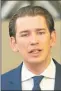  ?? AP ?? KURZ. Canciller de Austria.