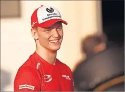  ??  ?? PROMESA. Hay pocas dudas con Mick Schumacher y su futuro en F1.