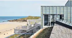 ??  ?? Sea view: the £20 million extension to Tate St Ives, designed by Jamie Fobert
