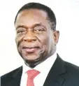  ??  ?? President Mnangagwa