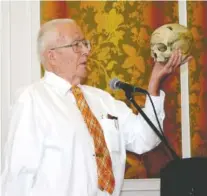  ?? CONTRIBUTE­D PHOTO ?? Dr. Bill Bass is founder of “The Body Farm.”