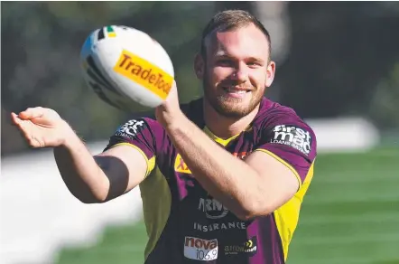  ??  ?? Matt Lodge has met an NRL ultimatum regarding payments to the victims of his New York rampage and will play on next year.