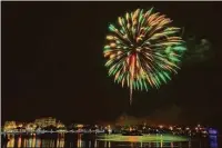  ?? David Bauer / Contribute­d photo ?? Middletown’s fireworks festival will take place July 2 this year on the City Hall front lawn, at 245 deKoven Drive, and the Harbor Park riverfront.