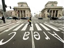  ??  ?? Accesso libero L’Area C di Milano, interdetta ai privati, ma non alle auto condivise