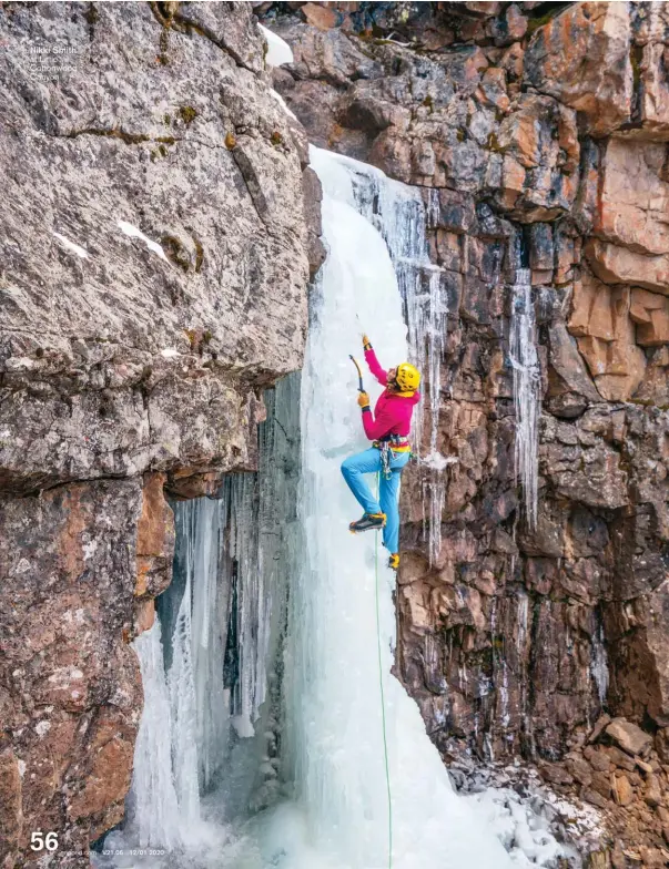  ??  ?? Nikki Smith at Little Cottonwood Canyon