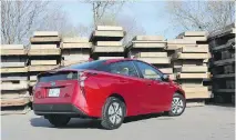  ?? PETER BLEAKNEY/DRIVING ?? The 2017 Prius sports a more sculpted profile.