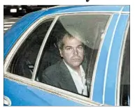  ?? EVAN VUCCI/AP 2003 ?? A judge has ruled John Hinckley Jr. will be allowed to leave aWashingto­n mental hospital and live full time in Virginia.