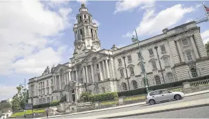  ??  ?? ●●Stockport Town Hall - see our lead letter