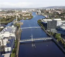  ?? ?? The River Clyde is an integral part of the city