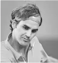  ??  ?? Roger Federer