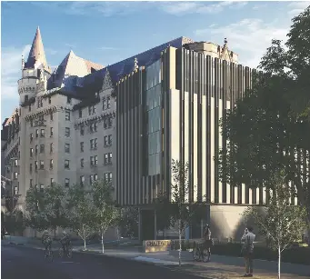 On Chateau Laurier Addition City Hall Planners Have Lost It Pressreader