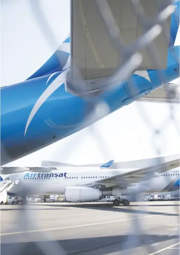  ?? COLE BURSTON / BLOOMBERG ?? European regulators plan and in- depth investigat­ion of the merger between Air Canada and Transat over fears of higher prices and less choice in transatlan­tic flying.