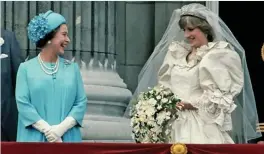  ?? / History.com ?? Queen Elizabeth II and princess Diana in 1981